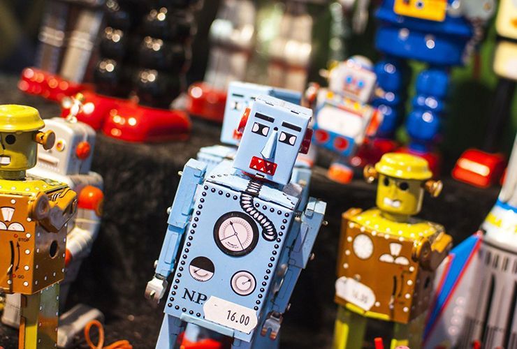 In robotic process automation, software robots assume the roles and tasks of users and interact with other software systems.