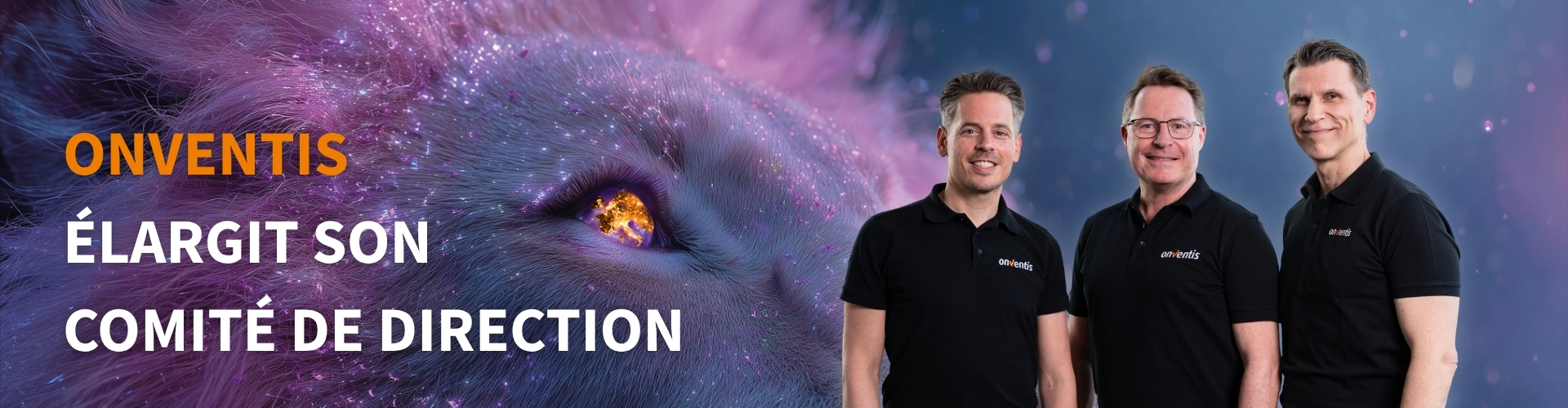 Dolf van den Boorn, CPO; Frank Schmidt, CEO; Heiko Rumpl, CAIO